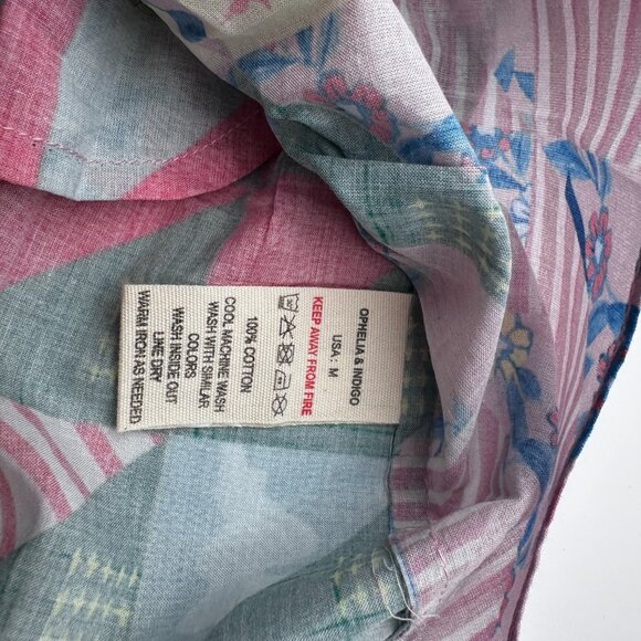 NWT Ophelia and Indigo Womens Skirt Sadie‎ Skirt Pastel Geo Boutique Brand Sz M - Picture 6 of 8